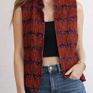 Vintage TAPP  NEW YORK Floral Vest